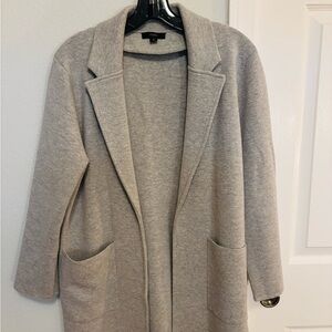 Sweater Blazer Light Gray